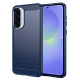Husa pentru Samsung Galaxy A36 5G, Techsuit Carbon Silicone, albastru