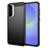 Husa pentru Samsung Galaxy A36 5G, Techsuit Carbon Silicone, albastru