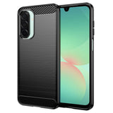 Husa pentru Samsung Galaxy A26 5G, Techsuit Carbon Silicone, albastru