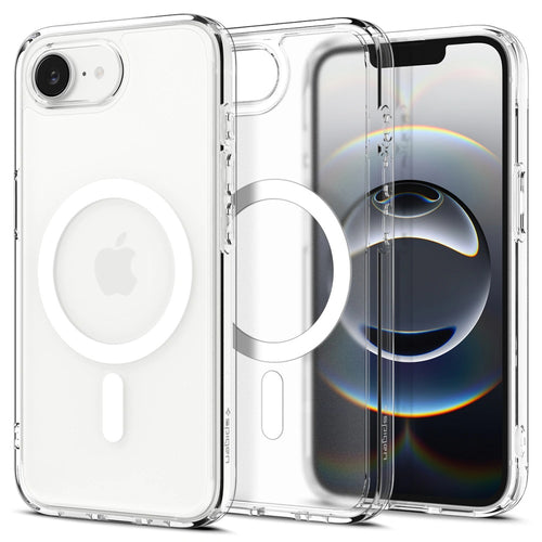 Husa pentru iPhone 16e, Spigen Ultra Hybrid MagSafe (ACS09145), alb