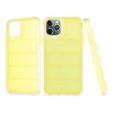 Husa pentru iPhone 11 Pro Max, Techsuit Wave Shield, galben