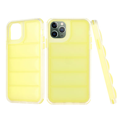 Husa pentru iPhone 11 Pro Max, Techsuit Wave Shield, galben