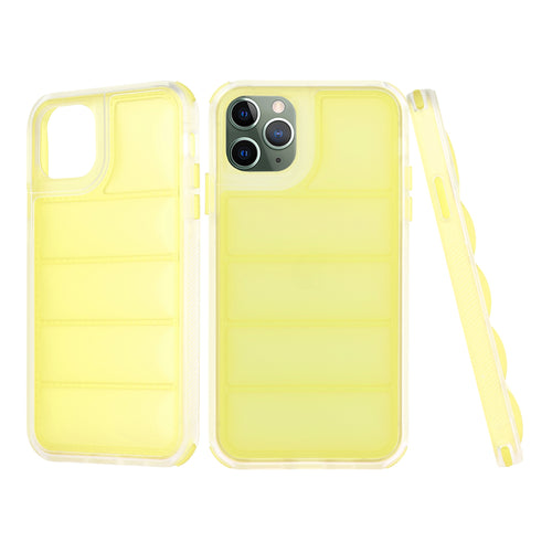 Husa pentru iPhone 11 Pro Max, Techsuit Wave Shield, galben