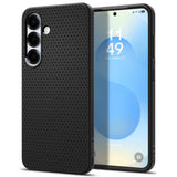 Husa pentru Samsung Galaxy S25 Plus, Spigen Liquid Air (ACS08979), negru
