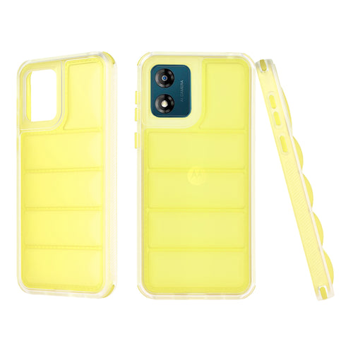 Husa pentru Motorola Moto E13, Techsuit Wave Shield, galben