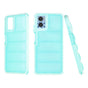 Husa pentru Motorola Moto E22, Techsuit Wave Shield, turcoaz