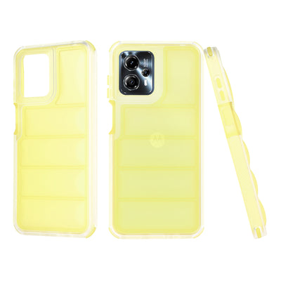 Husa pentru Motorola Moto G53, Techsuit Wave Shield, galben