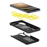 Husa pentru Samsung Galaxy A36 5G, Spigen Tough Armor (ACS09166), negru