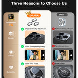 Folie de protectie pentru iPhone 16 Pro, Torras Lensguard Camera Protector