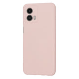 Husa pentru Motorola Moto G53, Techsuit SoftFlex, roz pudra