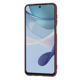 Husa pentru Motorola Moto G53, Techsuit SoftFlex, bordo