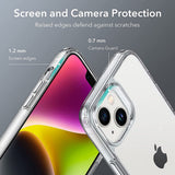 Husa pentru iPhone 14 Plus, ESR Air Shield Boost Kickstand, transparenta