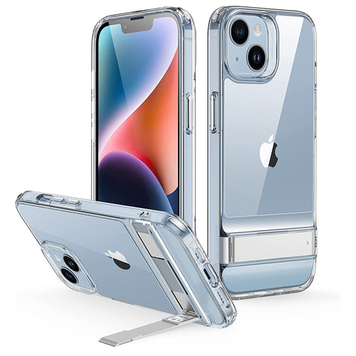 Husa pentru iPhone 14 Plus, ESR Air Shield Boost Kickstand, transparenta