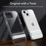 Husa pentru iPhone 14 Plus, ESR Air Shield Boost Kickstand, transparenta