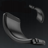Husa pentru Xiaomi Redmi Note 12 5G, Techsuit Carbon Silicone, albastru