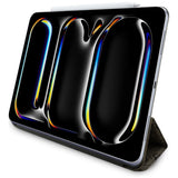 Husa tableta pentru iPad Pro 11 (2024), Guess Magnetic 4G Big Logo (GUFC11PM24PS4SGW), maro