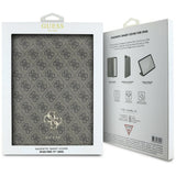 Husa tableta pentru iPad Pro 11 (2024), Guess Magnetic 4G Big Logo (GUFC11PM24PS4SGW), maro