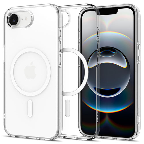 Husa pentru iPhone 16e, Spigen Liquid Crystal MagSafe (ACS09150), transparenta