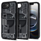 Husa pentru iPhone 16e, Spigen Ultra Hybrid Zero One MagSafe (ACS09141), negru