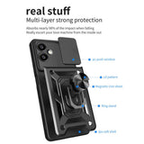 Husa pentru Samsung Galaxy S25 Edge, Techsuit CamShield Series, roz