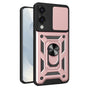 Husa pentru Samsung Galaxy S25 Edge, Techsuit CamShield Series, roz