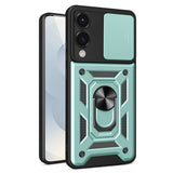 Husa pentru Samsung Galaxy S25 Edge, Techsuit CamShield Series, albastru