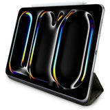 Husa tableta pentru iPad Air 13 (2024), Guess Magnetic 4G Big Logo (GUFC13RM24PS4SGW), maro