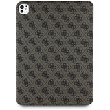 Husa tableta pentru iPad Air 13 (2024), Guess Magnetic 4G Big Logo (GUFC13RM24PS4SGW), maro
