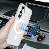 Husa pentru Samsung Galaxy S24 Plus, Techsuit MagSafe Pro, albastru
