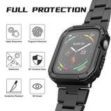 Folie Sticla Apple, Lito Watch Armor 360 Case Watch 1 2 3 42mm Koff C385f7, alb