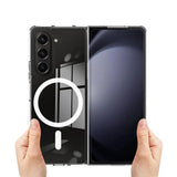 Husa pentru Samsung Galaxy Z Fold6, Techsuit MagSafe Pro, transparenta