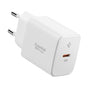 Incarcator retea Spigen Essential EE201EU (ACH08701), Type-C, GaN, Incarcare rapida, PD20W, Quantum Boost, alb