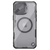 Husa pentru iPhone 16 Plus, Nillkin Iceblade Prop Magnetic (without Camera Cutout), negru