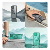 Husa pentru iPhone 16 Plus, Nillkin Iceblade Prop Magnetic (without Camera Cutout), negru