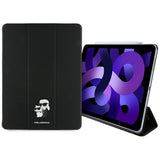 Husa tableta pentru iPad Air 13 (2024), Karl Lagerfeld Saffiano Magnetic Karl &Choupette (KLFC13RM24SAKCK), negru