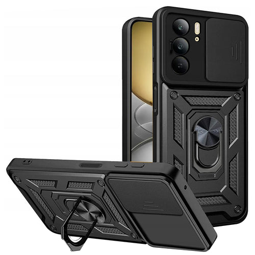 Husa pentru Realme C75, Techsuit CamShield Series, negru
