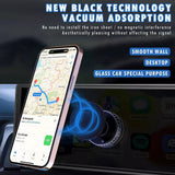 Suport auto Techsuit Premium cu Incarcare Wireless ChargeMagX (HOLD253), N52 Magnets, Powerful Ventuza, Bord, negru