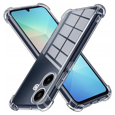Husa pentru Samsung Galaxy A06 4G, Techsuit Shockproof Clear Silicone, transparenta