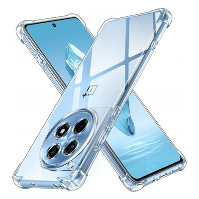 Husa pentru OnePlus 12R, Techsuit Shockproof Clear Silicone, transparenta