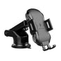 Suport auto Techsuit cu Incarcare Wireless Premium (CAPD032), pentru Bord, Parbriz, Grila ventilatie, 10W, negru
