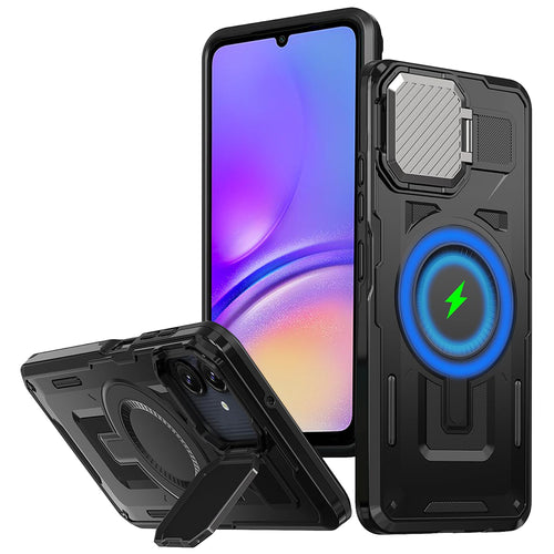 Husa pentru Samsung Galaxy A05, Techsuit CamVault MagSafe, negru