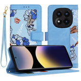 Husa pentru Xiaomi Redmi Note 14 Pro 4G, Techsuit FlipCraft, bleu
