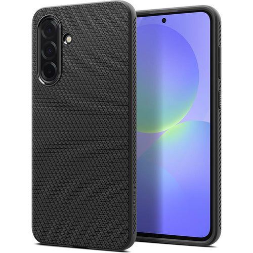 Husa pentru Samsung Galaxy A36 5G, Spigen Liquid Air (ACS09199), negru