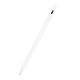 Stylus pen Techsuit (S3), pentru Phones si Tablets, Universal, Active, Type-C, Incarcare rapida, 130mAh, alb