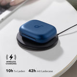 Casti wireless Anker SoundCore AeroFit 2 (A3874G31), pentru Sport, cu Microphone, Bluetooth, Rezistent la apa, Hi-Res, albastru