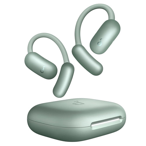 Casti wireless Anker SoundCore AeroFit 2 (A3874G61), pentru Sport, cu Microphone, Bluetooth, Rezistent la apa, Hi-Res, verde