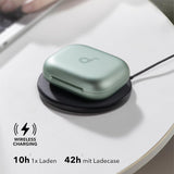 Casti wireless Anker SoundCore AeroFit 2 (A3874G61), pentru Sport, cu Microphone, Bluetooth, Rezistent la apa, Hi-Res, verde