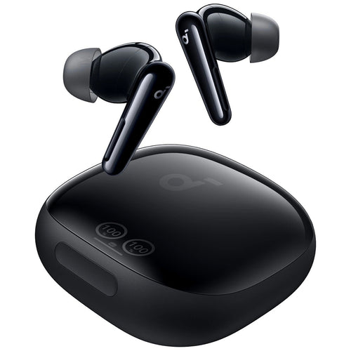 Casti wireless Anker SoundCore Liberty 4 Pro NC (A3954GF1), Bluetooth 5.3, ANC, Hi-Res Sound, LDAC, TWS, negru