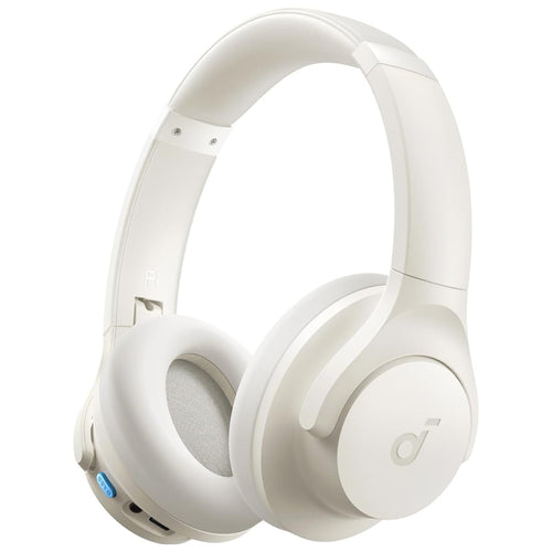 Casti wireless Anker Casti Wireless SoundCore Q11i (A3005G21), cu Deep Bass, 60H Playtime, Hi-Res Audio, Multipoint, EQ, alb
