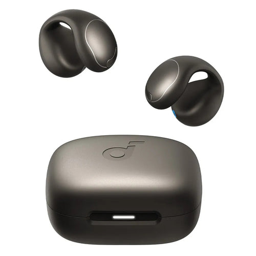 Casti wireless Anker SoundCore C40i (A3331GZ1), Bluetooth 5.4, cu Microfon, Open-ear, Multipoint, Clip-On, negru